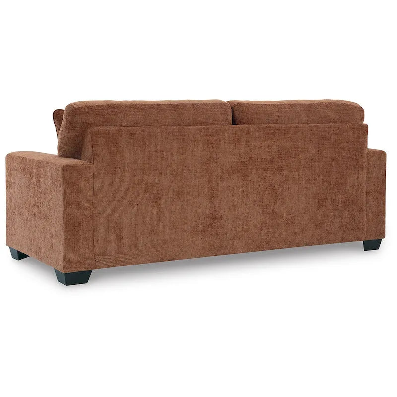 Bold Colorful Accent Sofa with Decorative Throw Pillows