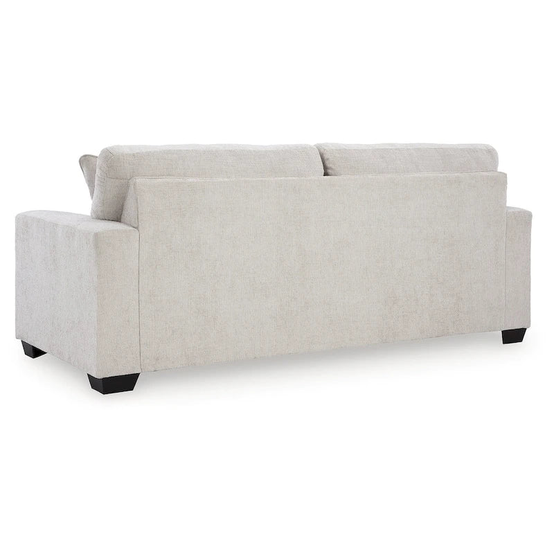 Bold Colorful Accent Sofa with Decorative Throw Pillows